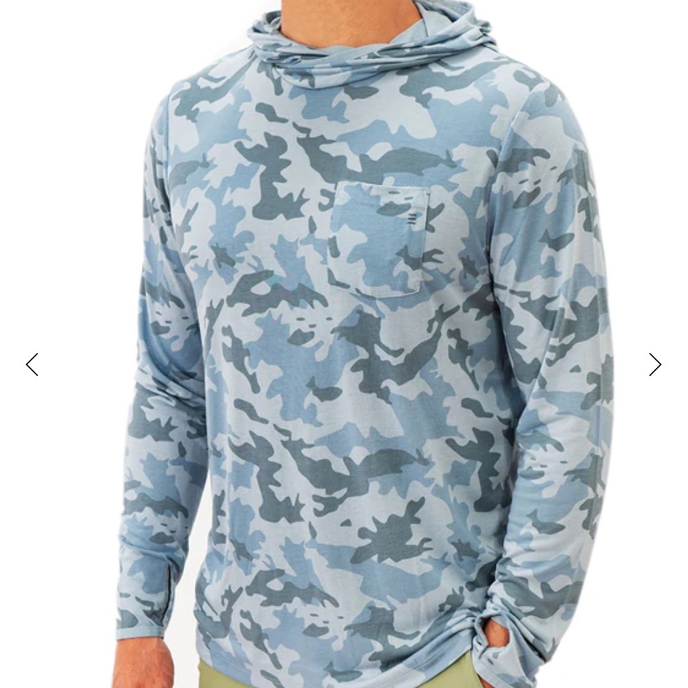 FREE FLY Men's Bamboo Lightweight Hoody